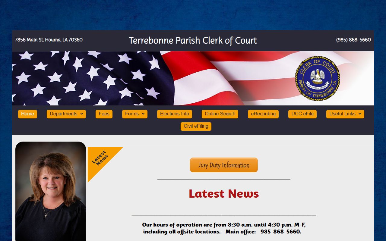 Houma birth records - Terrebonne Parish Clerk of Court